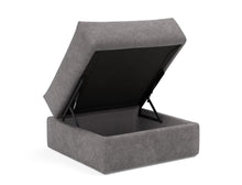 Load image into Gallery viewer, Innovation Living Cornila Ottoman 282 Avella Warm Grey
