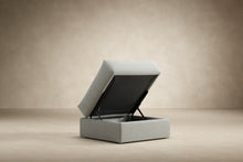 Load image into Gallery viewer, Innovation Living Cornila Ottoman 282 Avella Warm Grey