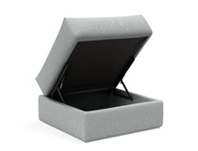 Load image into Gallery viewer, Innovation Living Cornila Ottoman 282 Avella Warm Grey
