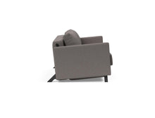 Load image into Gallery viewer, Innovation Living Cubed Full Size Sofa Bed With Arms 521 Mixed Dance Grey
