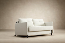 Load image into Gallery viewer, Innovation Living Cubed Full Size Sofa Bed With Arms 521 Mixed Dance Grey