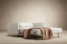 Load image into Gallery viewer, Innovation Living Cubed Full Size Sofa Bed With Arms 521 Mixed Dance Grey