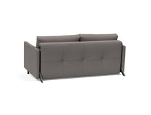 Load image into Gallery viewer, Innovation Living Cubed Queen Size Sofa Bed With Arms 521 Mixed Dance Grey