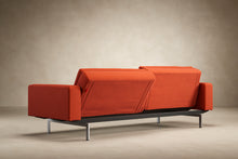 Load image into Gallery viewer, Innovation Living Dublexo Stainless Steel Sofa Bed With Arms 506 Elegance Paprika