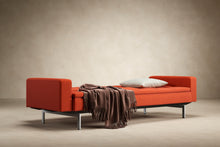 Load image into Gallery viewer, Innovation Living Dublexo Stainless Steel Sofa Bed With Arms 506 Elegance Paprika