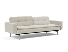 Load image into Gallery viewer, Innovation Living Dublexo Stainless Steel Sofa Bed With Arms 506 Elegance Paprika