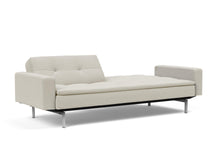 Load image into Gallery viewer, Innovation Living Dublexo Stainless Steel Sofa Bed With Arms 506 Elegance Paprika