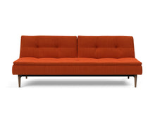 Load image into Gallery viewer, Innovation Living Dublexo Styletto Sofa Bed Dark Wood 506 Elegance Paprika