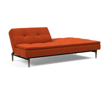 Load image into Gallery viewer, Innovation Living Dublexo Styletto Sofa Bed Dark Wood 506 Elegance Paprika