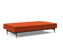 Load image into Gallery viewer, Innovation Living Dublexo Styletto Sofa Bed Dark Wood 506 Elegance Paprika