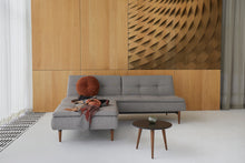 Load image into Gallery viewer, Innovation Living Dublexo Styletto Sofa Bed Dark Wood 506 Elegance Paprika
