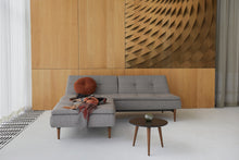 Load image into Gallery viewer, Innovation Living Dublexo Styletto Sofa Bed Dark Wood 506 Elegance Paprika