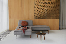 Load image into Gallery viewer, Innovation Living Dublexo Styletto Sofa Bed Dark Wood 506 Elegance Paprika