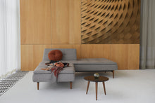 Load image into Gallery viewer, Innovation Living Dublexo Styletto Sofa Bed Dark Wood 506 Elegance Paprika