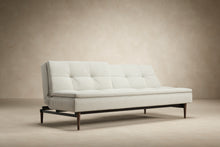 Load image into Gallery viewer, Innovation Living Dublexo Styletto Sofa Bed Dark Wood 506 Elegance Paprika