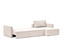 Load image into Gallery viewer, Innovation Living Newilla Sofa Bed With Lounger with Slim Arms 255