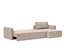 Load image into Gallery viewer, Innovation Living Newilla Sofa Bed With Lounger with Slim Arms 255