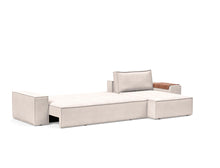 Load image into Gallery viewer, Innovation Living Newilla Sofa Bed With Lounger with Wide Arms 255
