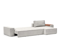 Load image into Gallery viewer, Innovation Living Newilla Sofa Bed With Lounger with Wide Arms 255