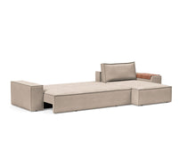 Load image into Gallery viewer, Innovation Living Newilla Sofa Bed With Lounger with Wide Arms 255