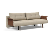 Load image into Gallery viewer, Innovation Living Recast Plus Sofa Bed Dark Styletto With Arms 552