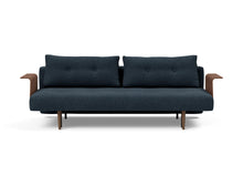 Load image into Gallery viewer, Innovation Living Recast Plus Sofa Bed Dark Styletto With Arms 552