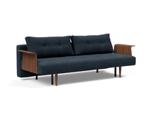 Load image into Gallery viewer, Innovation Living Recast Plus Sofa Bed Dark Styletto With Arms 552