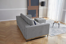 Load image into Gallery viewer, Innovation Living Cassius D.E.L. Chrome Sleeper Sofa