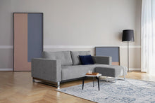 Load image into Gallery viewer, Innovation Living Cassius D.E.L. Chrome Sleeper Sofa