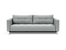 Load image into Gallery viewer, Innovation Living Cassius D.E.L. Chrome Sleeper Sofa