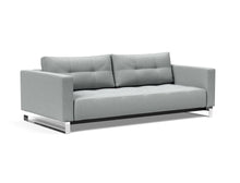 Load image into Gallery viewer, Innovation Living Cassius D.E.L. Chrome Sleeper Sofa