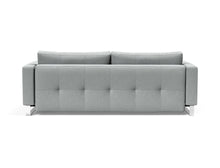 Load image into Gallery viewer, Innovation Living Cassius D.E.L. Chrome Sleeper Sofa