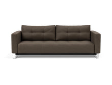 Load image into Gallery viewer, Innovation Living Cassius D.E.L. Chrome Sleeper Sofa