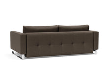 Load image into Gallery viewer, Innovation Living Cassius D.E.L. Chrome Sleeper Sofa