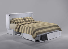Load image into Gallery viewer, Night and Day Clover Murphy Cabinet Bed MUR-CLV-QEN