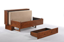 Load image into Gallery viewer, Night and Day Clover Murphy Cabinet Bed MUR-CLV-QEN
