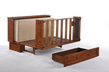 Load image into Gallery viewer, Night and Day Clover Murphy Cabinet Bed MUR-CLV-QEN