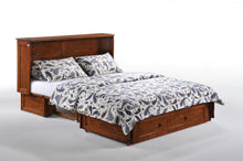 Load image into Gallery viewer, Night and Day Clover Murphy Cabinet Bed MUR-CLV-QEN