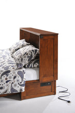 Load image into Gallery viewer, Night and Day Clover Murphy Cabinet Bed MUR-CLV-QEN