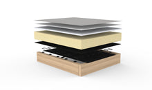 Load image into Gallery viewer, Innovation Living Cubed Sofa 02 Dark Wood Full Sleeper Sofa