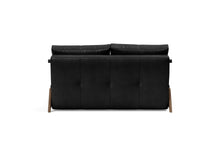 Load image into Gallery viewer, Innovation Living Cubed Sofa 02 Dark Wood Full Sleeper Sofa