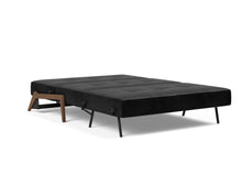Load image into Gallery viewer, Innovation Living Cubed Sofa 02 Dark Wood Full Sleeper Sofa