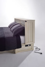 Load image into Gallery viewer, Night and Day Daisy Murphy Cabinet Bed MUR-DSY-QEN