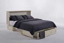 Load image into Gallery viewer, Night and Day Daisy Murphy Cabinet Bed MUR-DSY-QEN