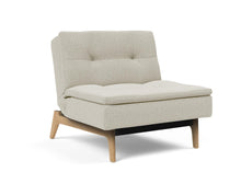 Load image into Gallery viewer, Innovation Living Dublexo Eik Chair Lacqured Oak  Sleeper Chair