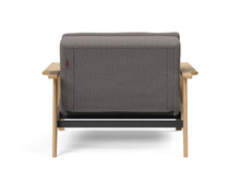 Load image into Gallery viewer, Innovation Living Dublexo Frej Lacqured Oak Sleeper Chair