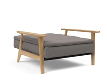 Load image into Gallery viewer, Innovation Living Dublexo Frej Lacqured Oak Sleeper Chair