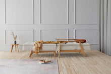 Load image into Gallery viewer, Innovation Living Dublexo Frej Lacqured Oak Sleeper Chair