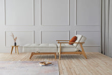 Load image into Gallery viewer, Innovation Living Dublexo Frej Lacqured Oak Sleeper Chair