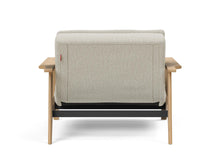Load image into Gallery viewer, Innovation Living Dublexo Frej Lacqured Oak Sleeper Chair